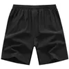 2023 Mens Shorts Summer Large Size Casual dragkedja Ficka rak Sport Jogging Beach Pants M9XL 240422