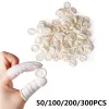 Handschuhe 20200pcs/Bag Natural Gummi Einweg -Latex -Finger -Kinder -Sets Fingerspitzen -Beschützerhandschuhe weiße Anti -statische Fingerhülle