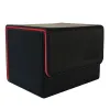Games 100+ Aegis Guardian Sideloading Case Deck CaseFor Mtg Yugioh Deck Box: Black+ Red