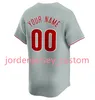 3 Harper 7 Turner 2024 Stadt Phillies Baseball Baseball Custom genähtes Trikot 10 Realo 12 Schwarber 5 Stott 26 Utley 8 Castellanos 16 Marsh 27 Nola 45 Wheeler