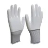 Guanti da 12 coppie/24pcs Nitrile Nitrile Nylon Cotton Work Gloves Palm Wo