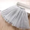 Tutu Dress De Peach 2024 Summer Baby Girls Fluffy Tulle Skirt Toddler Kids Lace Tutu Virts for Girl Princess Party Dance Comply D240507