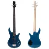 Гитара Irin 4 Strings Electric Bass Guitar 24 Frets Maple Body Bass Guitarra Guitarra с кабельными гаечных ключами гитарные аксессуары