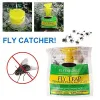 Traps Hanging Fly Trap Disposable Insect Bug Attract Fly Catcher Bag Mosquito Trap Catcher Wasp Fly Killer Flie Trap for Outdoor