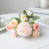Dekorative Blumen 1PC Rose Chrysanthemen