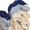Conjunto de roupas infantis Conjunto de menino 2024 Novo primavera e outono para crianças roupas de garotos impressos calças de primeira linha