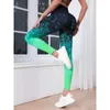 Leggings féminins pour femmes lié les leggings teints hauts à la mode à la mode des leggings imprimés fitness Running exercice leggings y240508