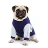 Hundebekleidung herrliche Kek Hoodies für kleine mittelgroße Hunde Haustier Kleidung Herbst/Winter Fashion Wave Design Mantel Sweatshirt S-5xl