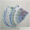 Outros suprimentos de festa festiva 3Pack Fake Money NOTA 5 10 20 50 100 200 200 EUROS DE EUROS ARICIONÁRIOS MOME
