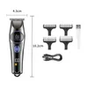 Shavers électriques Kemei 642 Professionnel pour hommes Trimeuse de cheveux électriques Barber Hair Clipper Machine de coupe de cheveux rechargeable T240507