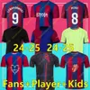 Heren Tracksuit Dry Fit Lewandowski Gavi Pedien Soccer Shirts Special Lamine Yamal Ferran Raphinha F De Jong Gundogan Camiseta De voetbalhirt Mannen Kits