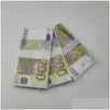 Other Festive Party Supplies Movie Money Banknote 5 10 20 50 Dollar Euros Realistic Toy Bar Props Copy Currency Faux-Billets 100 Pcs/P Otlj4