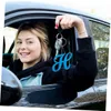 Belangrijkste ringen blauwe grote letters sleutelhanger sleutelhangers voor backpack kinderen feest gunsten sleutelhanger geschikte schooltas dames ring girls hanger acc otd2z