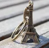 Eiffeltoren Keychain Retro Bronze Mini Decoration Torre Paris Tour Eiffel Key Chain Key Holder Key Ring Women Bag Charm Hanger G3604931