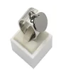 18 soorten ringen grote metaal gepersonaliseerde punkstijl glanzende zilveren midi ring vinger knokkel dikke ringen met ronde charm3228129