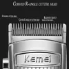 Electric Shavers Kemei k32 Rechargeable Hair Trimmer Professional Electric Cordless Adjustable Beard Hair Clipper Barber Hair Cutting Machine Set T240507