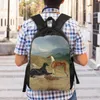 Backpack Vintage Whippet Greyhound Dog Travel Men Women School Laptop Bookbag Sihthound Animal College Student Daypack Bags