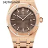 Designer Audemar Pigue Watch APF Factory 67650or Royal Oak Ladies 33mm Quartz Rose Gold