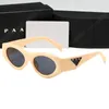 Óculos de sol Designer de verão Symbole Women Women Luxury Sport Beach Oval Banho de sol Driving POS Cool para viajar anti-altíssimo especial