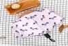 Ombrello a strisce ombrello ombrello a tre pieghezza fresca cani da festa fresca parasol solare piovoso ombrelloni rosa donne h10151275251