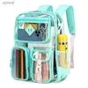 Backpacks Transparent Backpack Children School Bags for Girls Waterproof Primary School Backpacks Kids Schoolbag Junior School Students WX