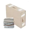 Sacs de rangement Feuille pliable Organisateur Vêtements portables literie Couche de couette