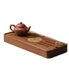 Plateaux de thé plateau de rangement d'eau chinois noire noix pu 'er table simple bosses solide planche joint accessoires