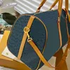 10a Mode Blue Duffle Designers Reistas Denim Bagagezakken vrouwen 45 cm handtassen Fashion Classic Large Bag Designer Bagage Capaciteit Slqn