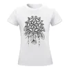 T-shirt de rêve de Polos Mandala pour femmes