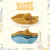 Toys de bain Tyry.hu 3 / 4pc / ensemble Baby Bath Toys Bathing Early Education Toys Cute Boat Shark Bathing Bath Tyt pour le nourrisson 0 24 mois D240507