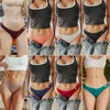 Culotte de femmes finetoo 3 pièces / sous-vêtements pour femmes sous-vêtements coton des femmes sous-vêtements sexy sous-vêtements brésiliens sous-vêtements brésiliens