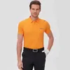 T-shirts voor heren TTIMES NIEUWE MANNEN TOPPEN KORTE SLVE T-shirt zomer stretch ademend polo shirt sport jersey business t-shirt y240506