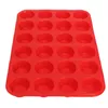 Mini Muffin Cup 24 Cavity Silicone Soap Dookies Cupcake Bakeware Pan Tray Mold Home Diy Cake Tool Mold 33 5CM X 22 5CM ZDT1 269U