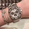 Zegarki designerskie APS r0Yal 0ak Montre de lukse kobiety Diamentowe zegarki gumowe pasek ze stali nierdzewnej dama Lumous Wodoodporne zegarek