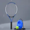 Tennis Racket Single Trainer Childrens Beginners Serve Rebound Training College Students Set 240419