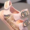 Baby Cute Sandals Little Princess Fashion Summer Shoes Girls Breathable Double Hook Design Children Kindergarten 240425