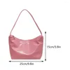 Sacs à bandoulières Femme Lady Small Purse Sac Vintage Couleur solide Pu Cuir Zipper Close Fashion Fashion Fashion