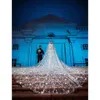 Designer With Long Mermaid Dresses Wrap Cape Bridal Gowns V Neck Floral Appliques Beads Dubai Custom Made Wedding Dress