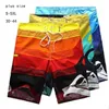 Herren -Shorts Herren Beach Shorts Herren Bermuda Sommerhosen Herren Beachhose mit schnell trocknend bedrucktem Badeanzug neuer Buchstaben J240507