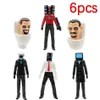 Actie speelgoedcijfers Skibidi Toilet Figuur Toys vs Speaker Man TV Man Camara Man Actie Figuren Dolls Fans cadeau 6 %