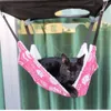 Kedi Yatak Mobilya Nefes Alabilir artı Velvet Pamuk Pet Kedi Hammock Pet Hammock Deniz Tay Fare Squirrel Pet Malzemeleri Sallanan Kedi Hammock D240508