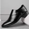 Men's Shoes Black Leather Formal Shoes for Men Oxfords Male Wedding Party Office Business Shoe Man zapatos de hombre Plus Size