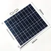 100W Solarpanel 5V Mobile Ladeplatine Rucksack Ladegerät Dual USB -Anschlüsse Outdoor Netzteil 240508