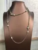 Colliers pendentifs de chaîne de pulls pour femmes Colliers Chanells Bijoux de bijoux Luxury C Logo Automne et chauffage d'hiver Cclies Pearl Long-Chain