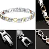 Bracelet mincet magnétique sain à la mode pour femme homme perte de poids Lien de la perte de coeur chaîne en acier 240423