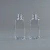 PETINE DE DÉSENTIFICATION À MAND 30 ml Bouteille en plastique en gros vide avec forme de trapèzes à capuchon pour les bouteilles d'échantillon S