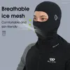 Radsportkappen Westbike ICE Seidenkappe Sommer Balaclava Männer Vollgesichtsbedeckung atmungsaktives Anti-UV-Kopfbedeckungsfischerei Motorradfahrrad