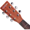 Kadence Electric Acoustic Guitar Ash Wood Semi Acoustic Guitar with Pickup Sunditore incorporato CAPO Strings Picks Cable cinghia e borsa imbottita - ottimo per i principianti