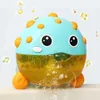 Toys de bain Baby Bath Bubble Marker Machine douche jouet électrique automatique avec musique animaux mignons salle de bain baignoire de bain pour les enfants d240507