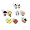 Carton d'animation japonaise Dragon Wukong Wufan Wuzi Glue en alliage en cuivre à aiguille à cheval en cuivre Copper Carte Badge Broch